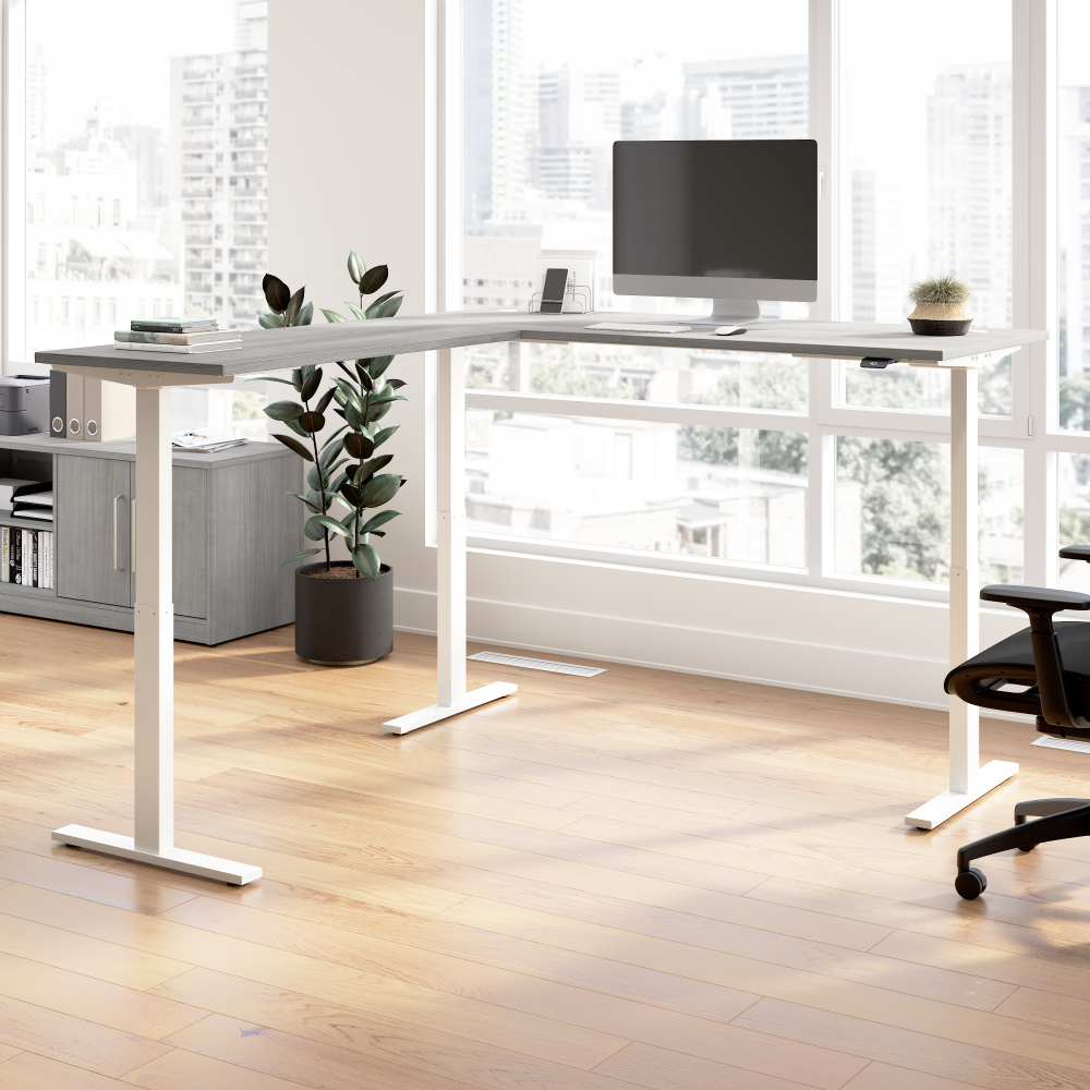 Move 60 Series 72W Height Adjustable L Shaped Standing Desk