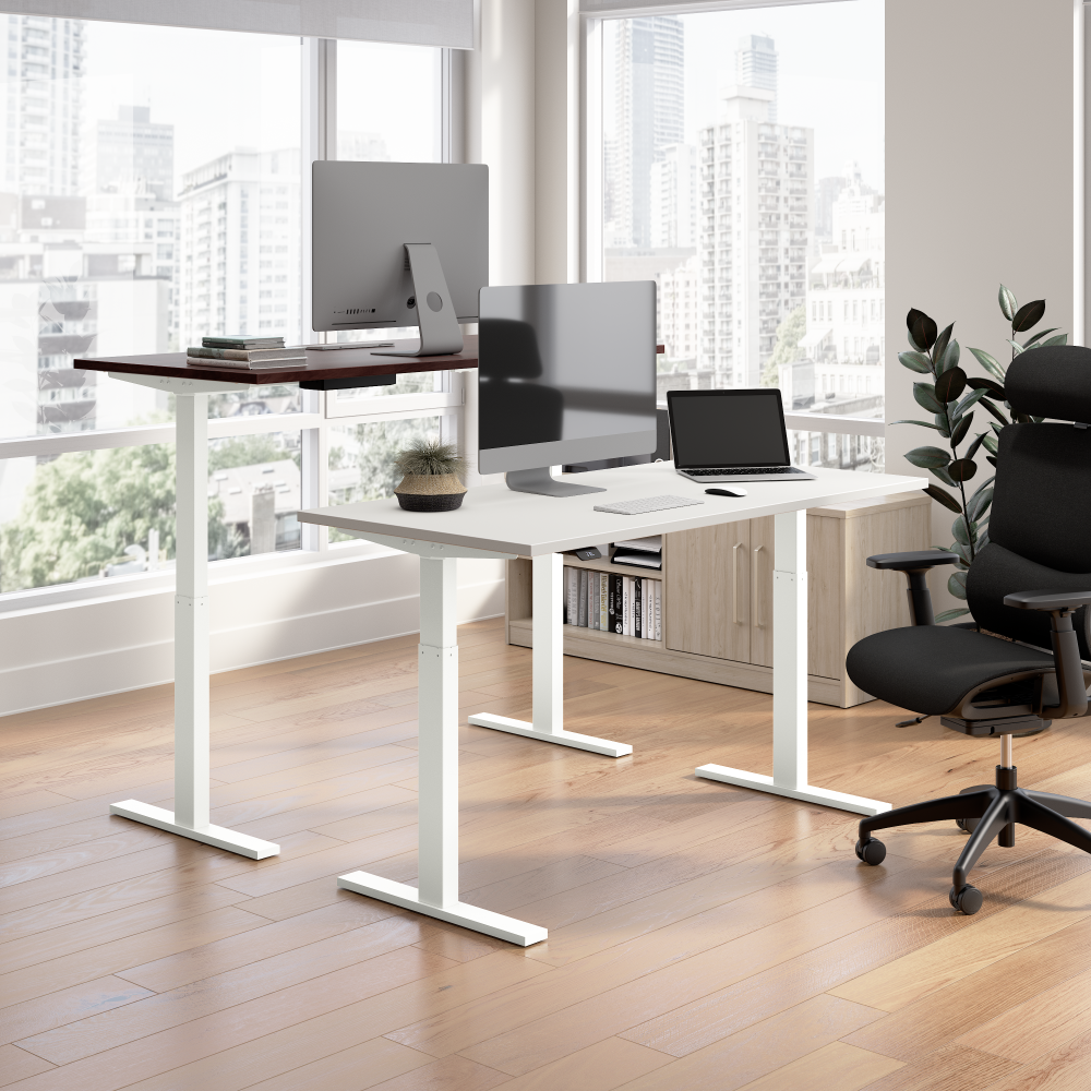 Move 60 Series 72W Height Adjustable L Shaped Standing Desk
