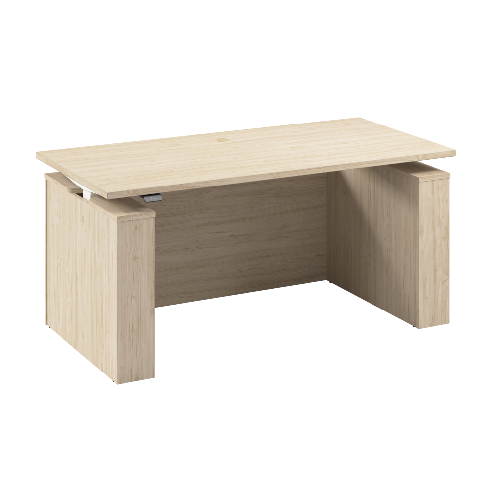 Stratus 60W x 30D Electric Height Adjustable Standing Desk with Modesty Panel